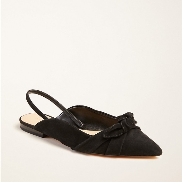 Ann Taylor Shoes - Ann Taylor Hermoine Bow Slingback Flat